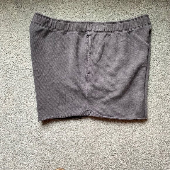 Aerie High Waist Grey Shorts Size XL - Picture 4 of 12